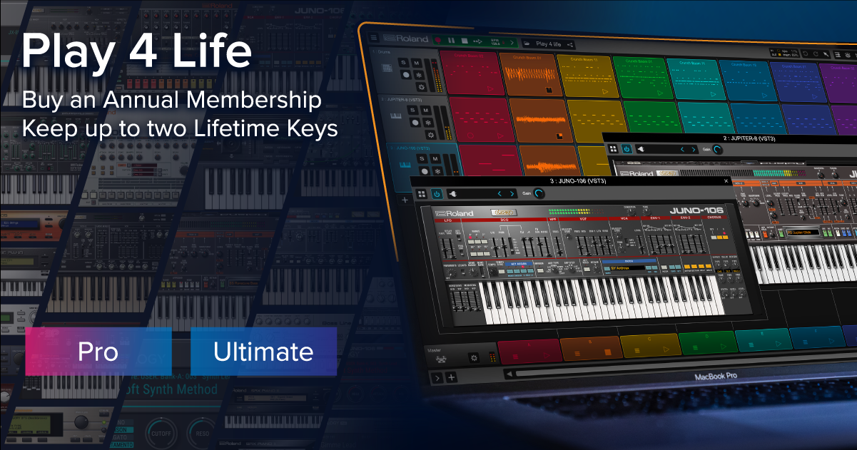 roland cloud lifetime keys