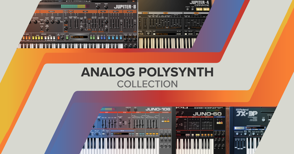 New Analog Polysynth Collection!