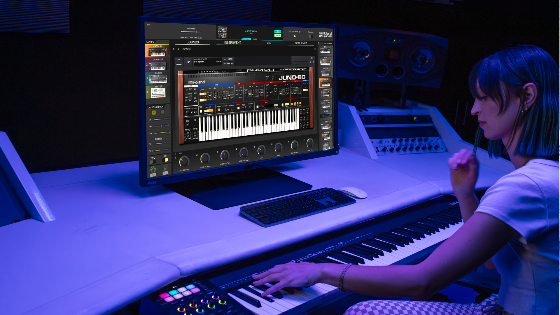 Roland's new software instrument Galaxias offers access to 20,000 sounds